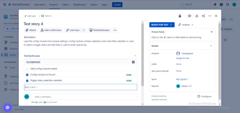 With generated test cases